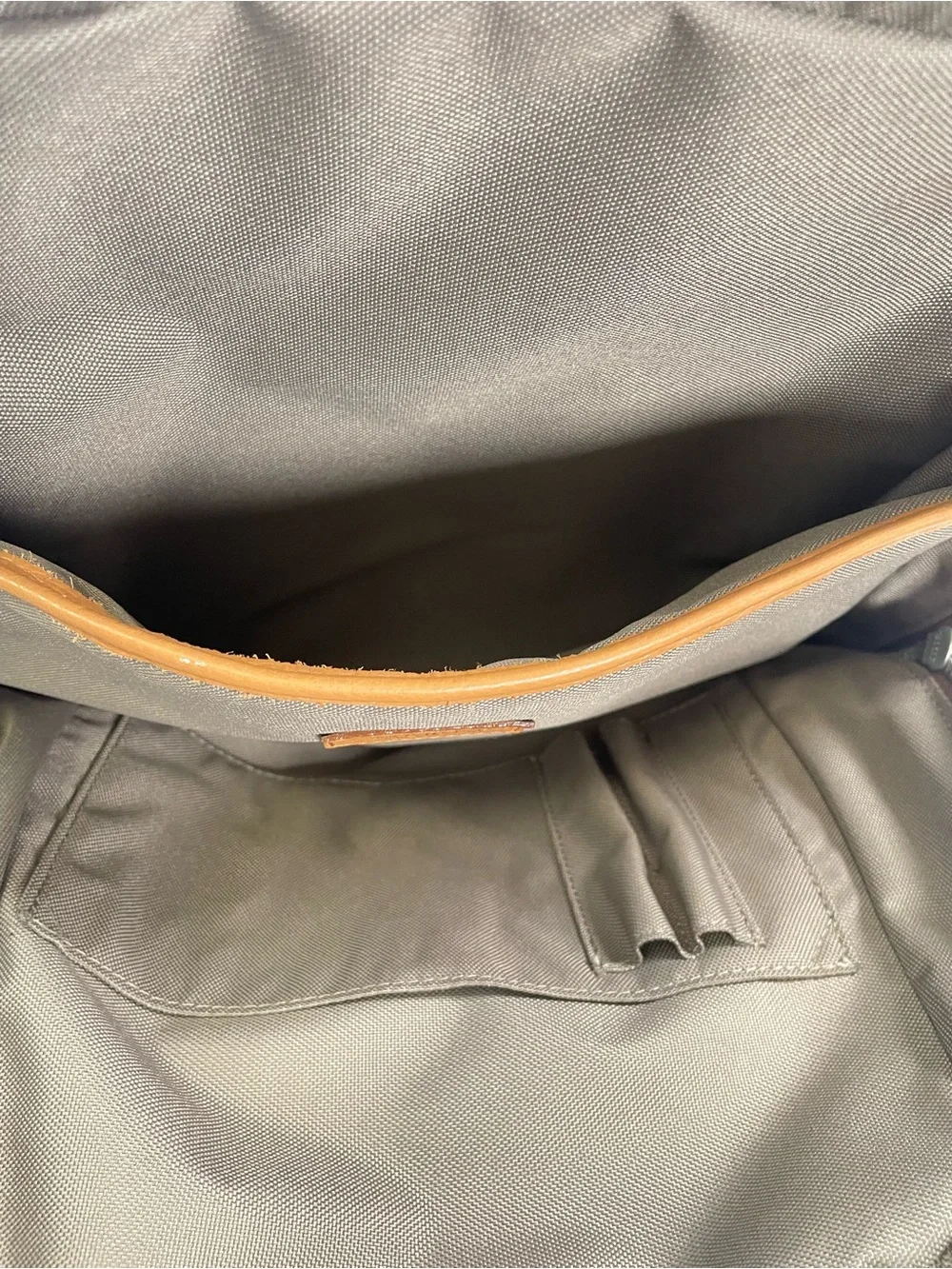 MARUSE Italy Full Grain Leather Laptop Backpack - Like New with Dust Bag